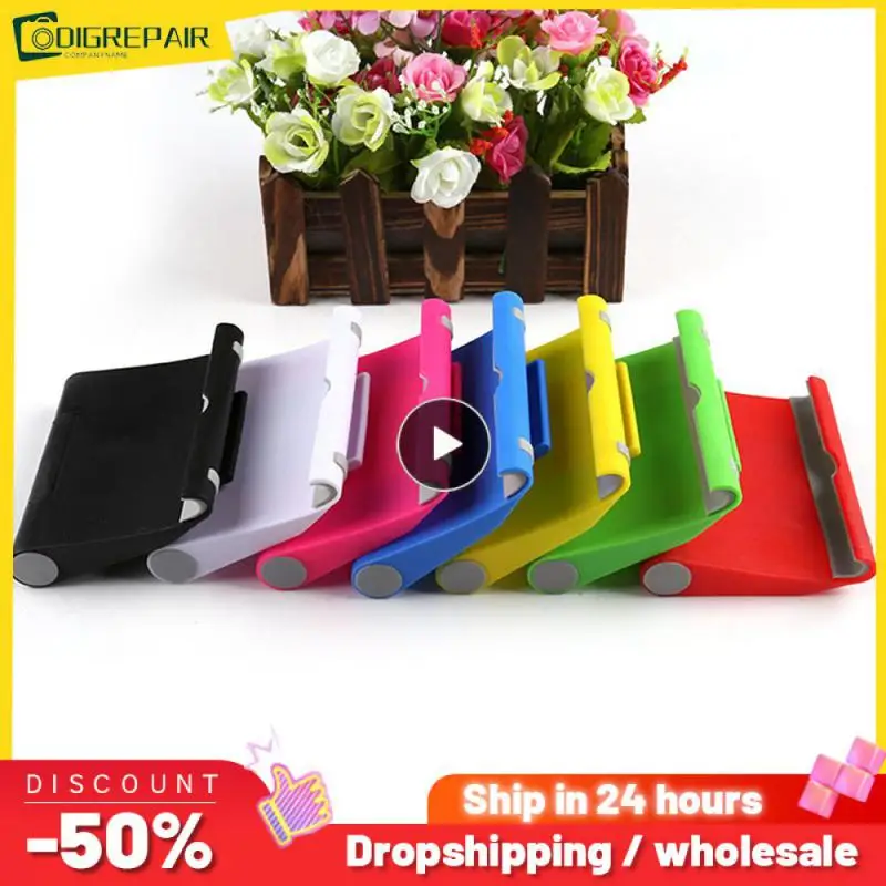 1 ~ 10 шт. Универсальный складной настольный держатель для телефона Подставка для Samsung Huawei P40 Mate 30 IPhone 11 планшетов