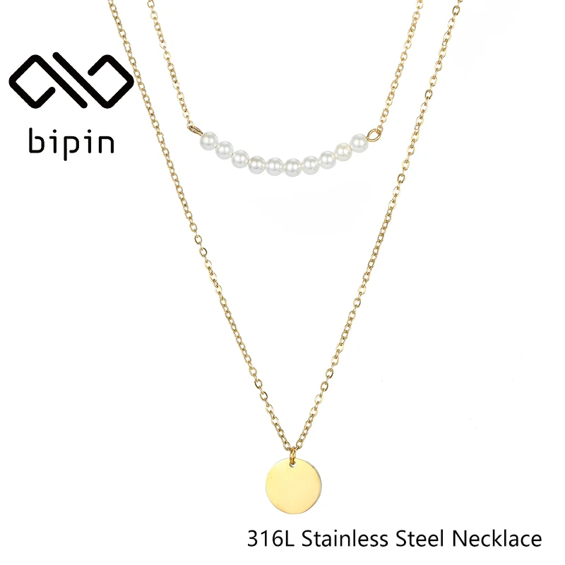 Bipin Necklace With Crystal Pendant Custom Stainless Steel Female Gold Letter Necklace Set
Bipin Necklace With Crystal Pendant Custom Stainless Steel Female Gold Letter Necklace Set