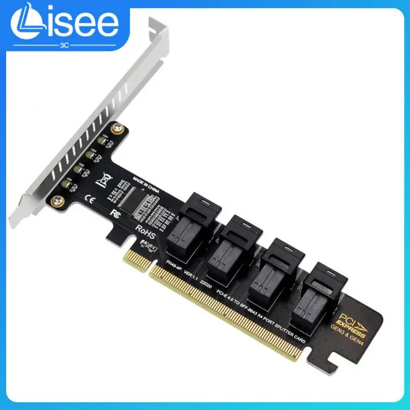

High Speed Pcie4.0 Split Card Pci-e X16 To Sff-8643 Expansion Card Sff-8643 Sff-8639 Pcie To U2 Adapter For Windows