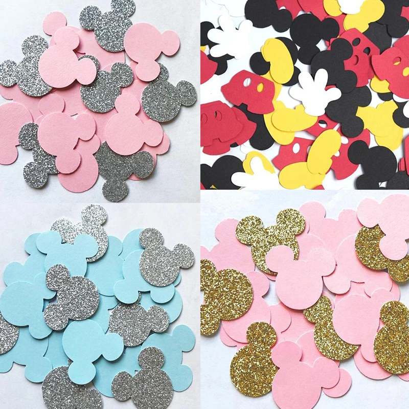100Pcs Disney Mickey Minnie Mouse Paper Confettis Decoration Boy Girl Birthday PartySupplie Baby Shower Wedding Engagement Decor
100Pcs Disney Mickey Minnie Mouse Paper Confettis Decoration Boy Girl Birthday PartySupplie Baby Shower Wedding Engagement Decor
