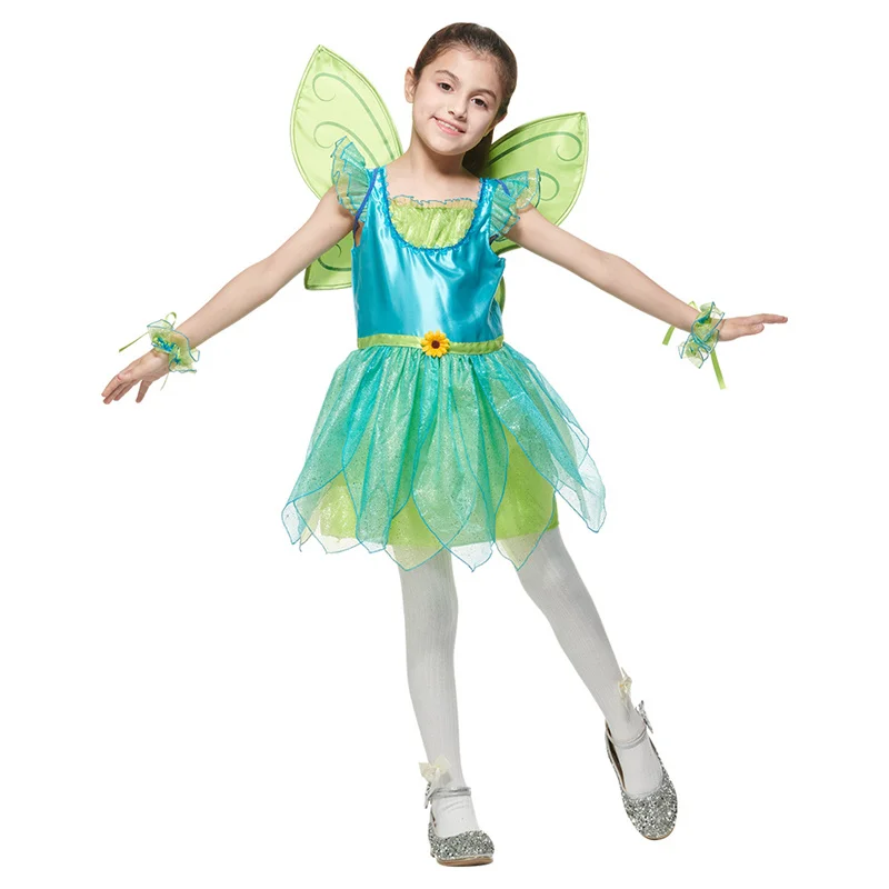 Baby Girls Tinker Bell Cosplay Costume Dresses with Wing Child Dress up for Birthday Fancy Halloween Party Outfit Fairy Sundress
Baby Girls Tinker Bell Cosplay Costume Dresses with Wing Child Dress up for Birthday Fancy Halloween Party Outfit Fairy Sundress
