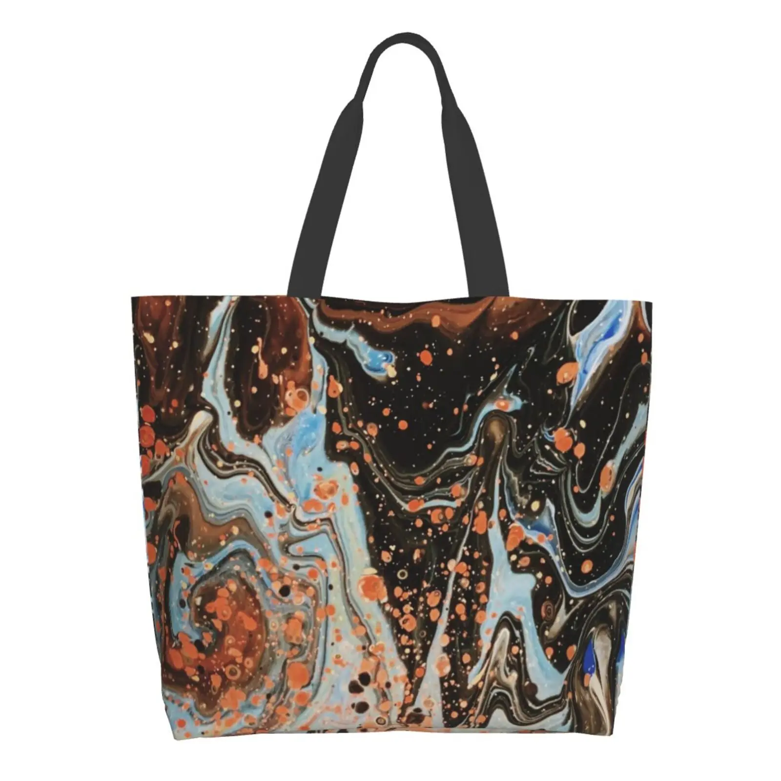 Large Shopping Bags Tote Bag for Women Reusable Beach School Shoulder Shopper Sack Casual Canvas Shopping Bag Marble Orange Drop
Large Shopping Bags Tote Bag for Women Reusable Beach School Shoulder Shopper Sack Casual Canvas Shopping Bag Marble Orange Drop