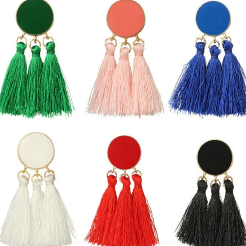 Bohemian Tassel Earrings For Women Lady Eater Drop Fan Shaped Handmade Vintage Dangle Earrings Jewelry
Bohemian Tassel Earrings For Women Lady Eater Drop Fan Shaped Handmade Vintage Dangle Earrings Jewelry