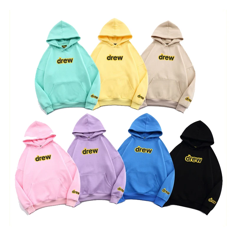 DREW House Hoodie Men Women Couple Man's Autumn Fashion Hip Hop Sweatshirts Women's Harajuku Justin Bieber Smiley Hooded Hood
DREW House Hoodie Men Women Couple Man's Autumn Fashion Hip Hop Sweatshirts Women's Harajuku Justin Bieber Smiley Hooded Hood