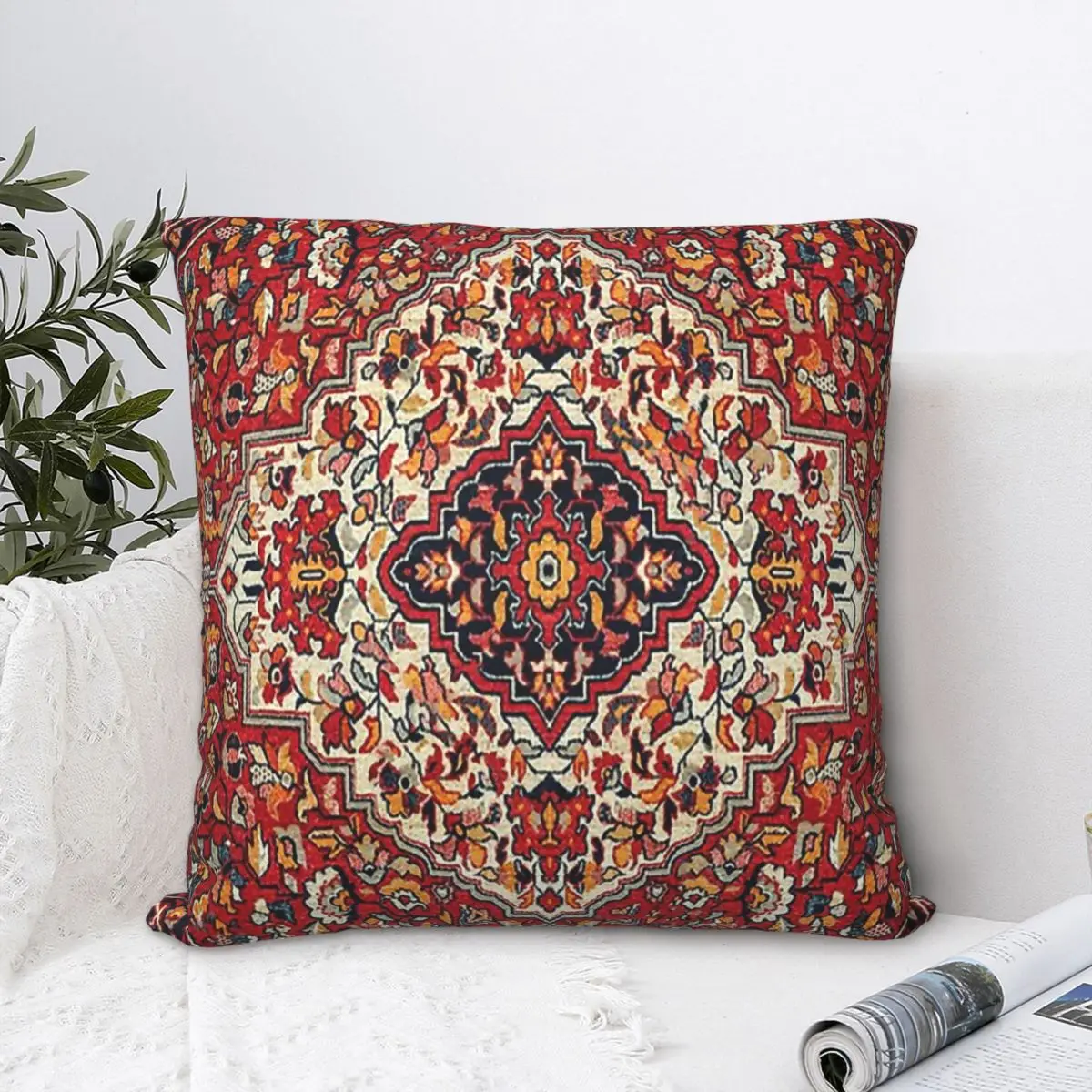 Antique Decoration Red Throw Pillow Case Oriental Rug Cushion Home Sofa Chair Print Decorative Hug Pillowcase
Antique Decoration Red Throw Pillow Case Oriental Rug Cushion Home Sofa Chair Print Decorative Hug Pillowcase