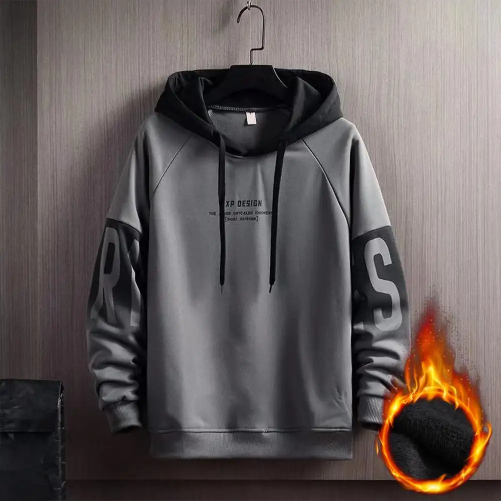 Letter Print Drawstring Long Sleeve Pullover Hoodie Autumn Winter Patchwork Color Fleece Lining Hooded Sweatshirt Streetwear
Letter Print Drawstring Long Sleeve Pullover Hoodie Autumn Winter Patchwork Color Fleece Lining Hooded Sweatshirt Streetwear