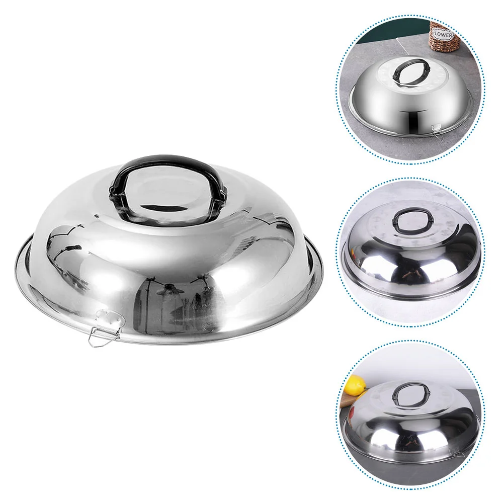 12 Inch Universal Pan Lid Stainless Steel Pot Lid Cover Cooking Pot Frying Pan Cover Skillets Lid Pot Replacement For Pots
12 Inch Universal Pan Lid Stainless Steel Pot Lid Cover Cooking Pot Frying Pan Cover Skillets Lid Pot Replacement For Pots