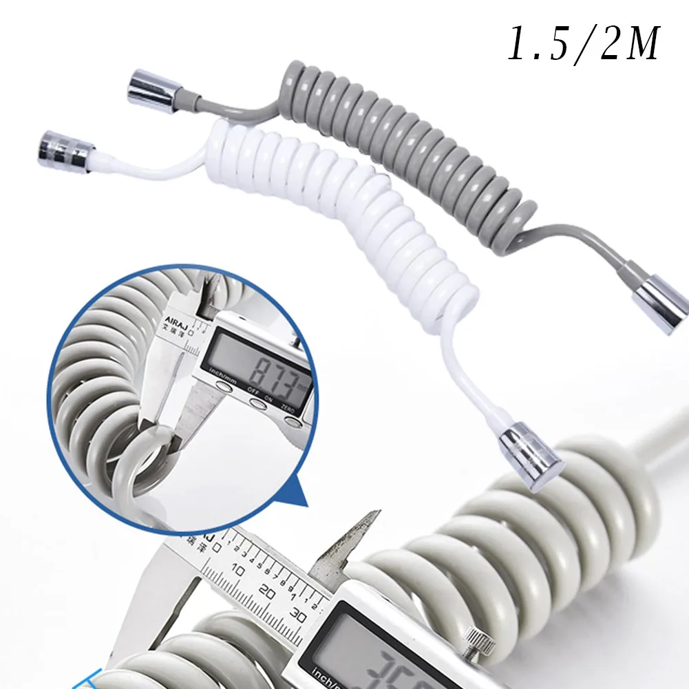 1.5M/2M Telescopic Tube Telephone Line Spring Water Pipe Toilet Bidet Spray Gun Shower Shower Nozzle Hose Water Pipe
1.5M/2M Telescopic Tube Telephone Line Spring Water Pipe Toilet Bidet Spray Gun Shower Shower Nozzle Hose Water Pipe