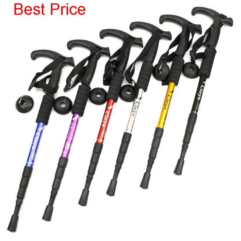 50Pcs Cleye Aluminum Shock Absorber T-handle Climbing Stick Crutches Walking Stick Outdoor Hiking Supplies
50Pcs Cleye Aluminum Shock Absorber T-handle Climbing Stick Crutches Walking Stick Outdoor Hiking Supplies