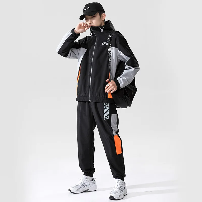 2022 Sportswear Men Jogging Men's Running Sets Sports Male Hooded Jackets + Pants 2 Pieces Sets Boy Sweatsuits Tracksuit Outwear
2022 Sportswear Men Jogging Men's Running Sets Sports Male Hooded Jackets + Pants 2 Pieces Sets Boy Sweatsuits Tracksuit Outwear