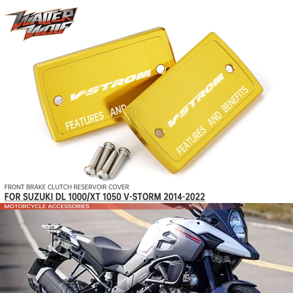 Front Brake Clutch Reservoir Cover For SUZUKI DL 1050 1000/XT V-Strom Motorcycle Accessories Fluid Oil Pump Caps DL1050 DL1000
Front Brake Clutch Reservoir Cover For SUZUKI DL 1050 1000/XT V-Strom Motorcycle Accessories Fluid Oil Pump Caps DL1050 DL1000