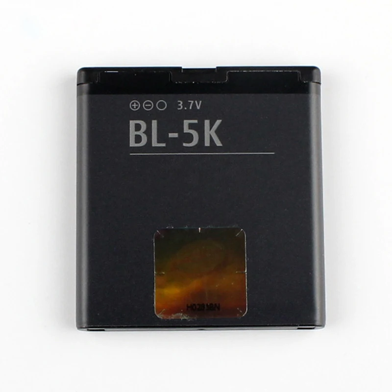 

Original BL-5K phone battery for Nokia N85 N86 N87 8MP 701 X7 X7 00 C7 C7-00S Oro X7-00 2610S T7 BL5K 1200mAh