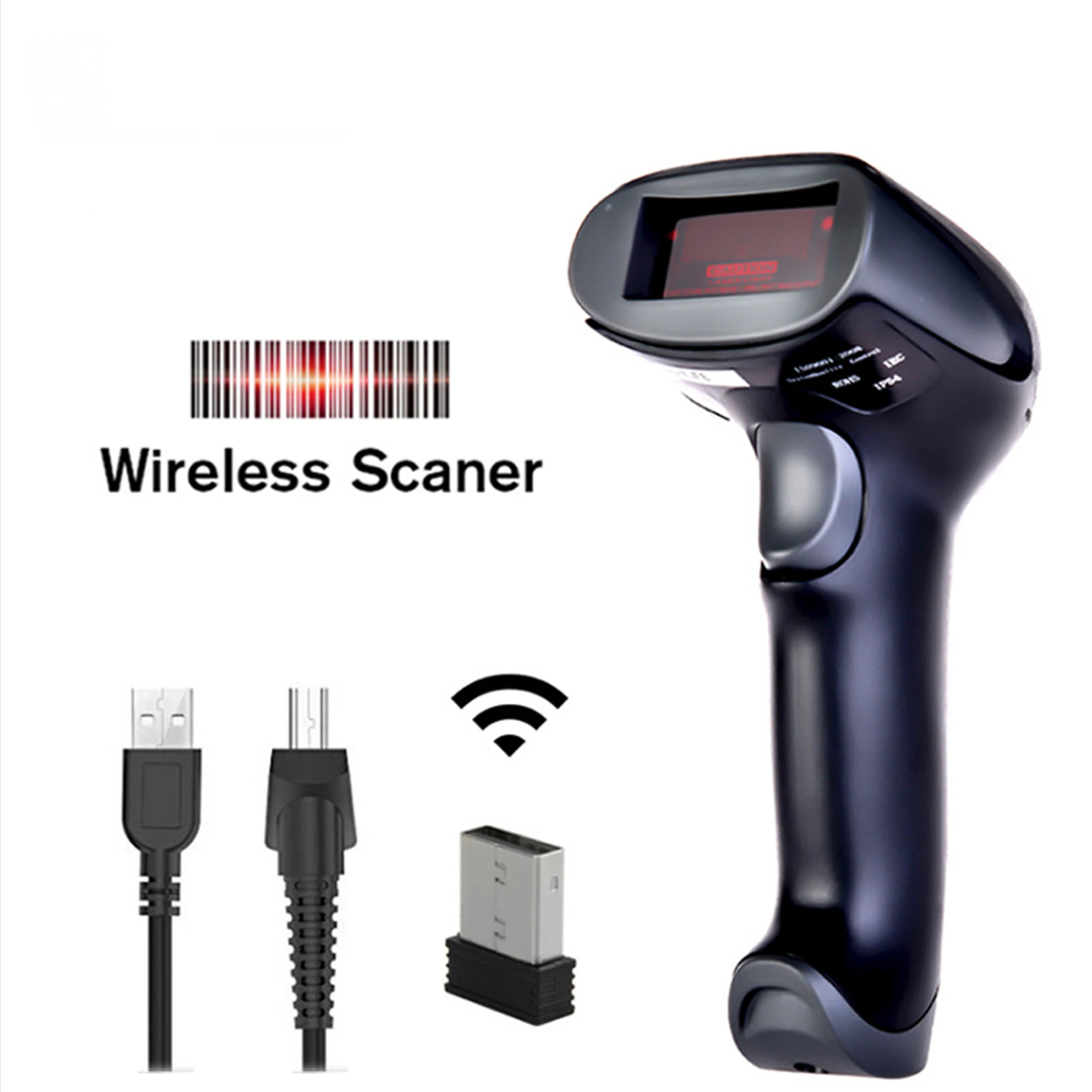 Scanning Gun Wireless 1D Laser Barcode Scanner Wired Barcode Barcode Gun with Bracket
Scanning Gun Wireless 1D Laser Barcode Scanner Wired Barcode Barcode Gun with Bracket