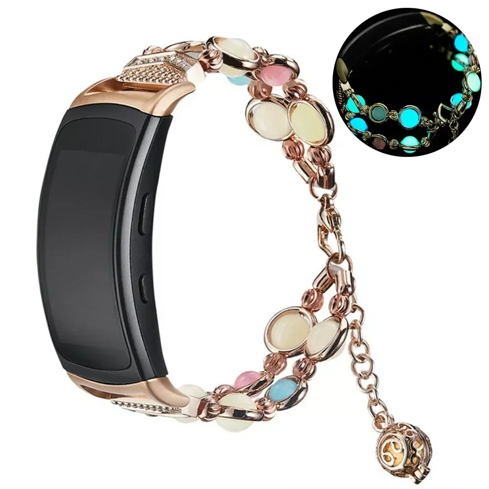 NEW Luminous Beads Bracelet Strap Gear Fit 2 Pro Smart watch Stainless Steel Wrist Band Gear Fit 2 Correa
NEW Luminous Beads Bracelet Strap Gear Fit 2 Pro Smart watch Stainless Steel Wrist Band Gear Fit 2 Correa