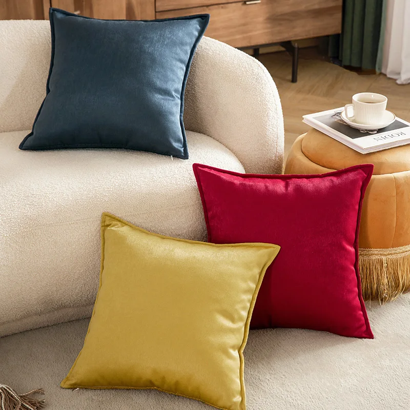Pillow Case 45x45cm High-End Solid Color Pillow Cases Living Room Sofa Modern Minimalist Decorative Cushions for Sofa
Pillow Case 45x45cm High-End Solid Color Pillow Cases Living Room Sofa Modern Minimalist Decorative Cushions for Sofa