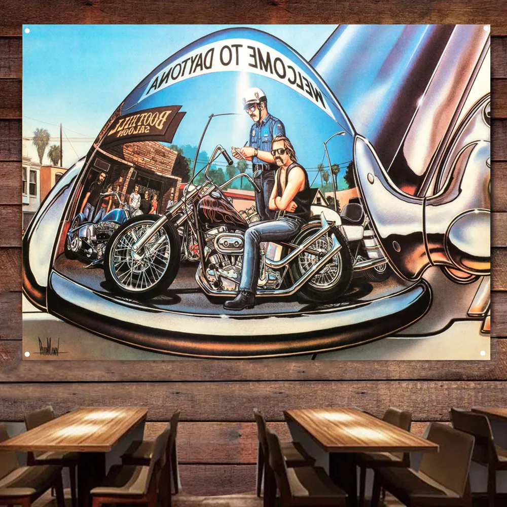 Traffic police issue a ticket Flag Banner Live or Ride Poster Bikers Art Wall Sign Vintage Motorcycle Car Man Bar Club Pub Cave
Traffic police issue a ticket Flag Banner Live or Ride Poster Bikers Art Wall Sign Vintage Motorcycle Car Man Bar Club Pub Cave