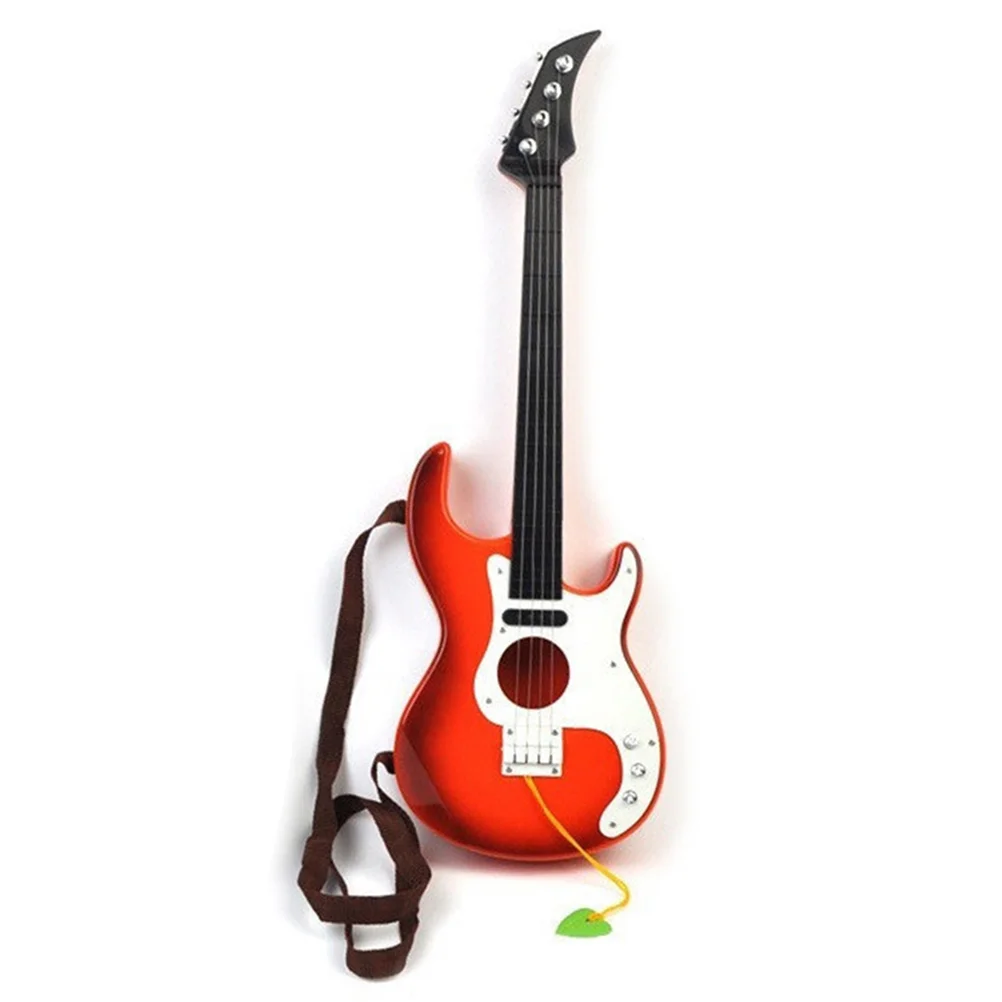 Guitar 4 Strings Kids Play Electric Guitar Musical Instruments Educational for Kids Party Favor Birthday Gift ( )
Guitar 4 Strings Kids Play Electric Guitar Musical Instruments Educational for Kids Party Favor Birthday Gift ( )
