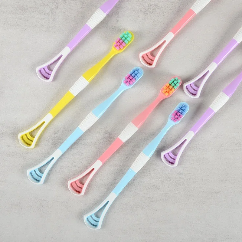 8pc Colorful Soft Eco Friendly Toothbrush Portable Travel Tooth Brush Soft Fiber Nano Toothbrush Oral Hygiene Tongue Scraper
8pc Colorful Soft Eco Friendly Toothbrush Portable Travel Tooth Brush Soft Fiber Nano Toothbrush Oral Hygiene Tongue Scraper