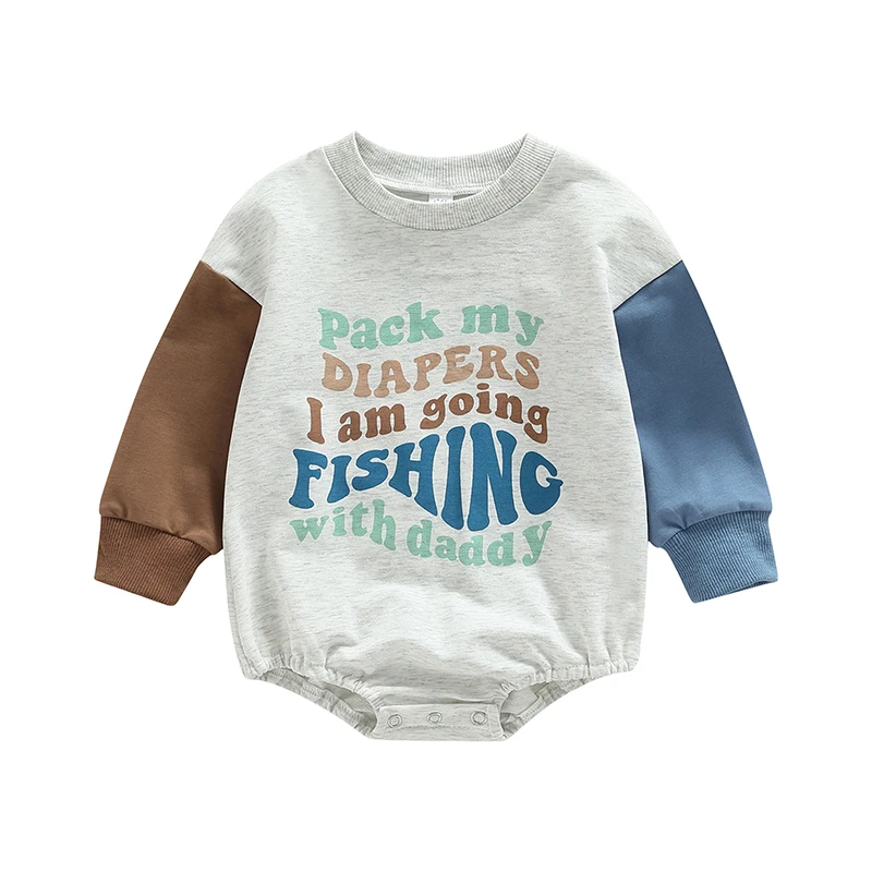 Infant Baby Boy Girl Clothing Long Sleeve Sweatshirt Romper Bodysuit Funny Letter Playsuits Outfit Cute Baby Jumpsuits Clothes
Infant Baby Boy Girl Clothing Long Sleeve Sweatshirt Romper Bodysuit Funny Letter Playsuits Outfit Cute Baby Jumpsuits Clothes