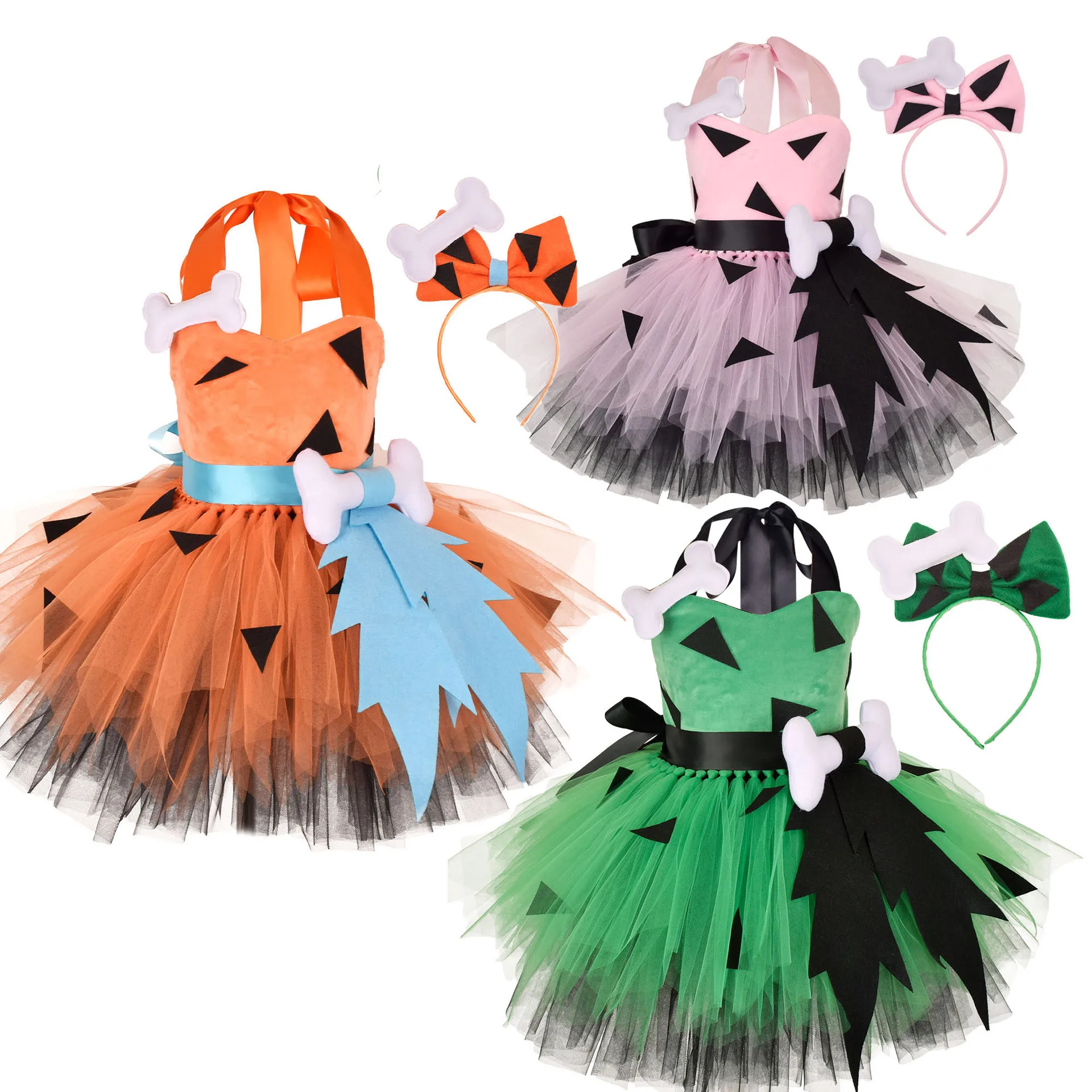 Toddler Kids Caveman Cosume Girls Halloween Dog Bones Historical Cavegirl Tutu Dress Child Sling Party Princess Tunic +Headband
Toddler Kids Caveman Cosume Girls Halloween Dog Bones Historical Cavegirl Tutu Dress Child Sling Party Princess Tunic +Headband
