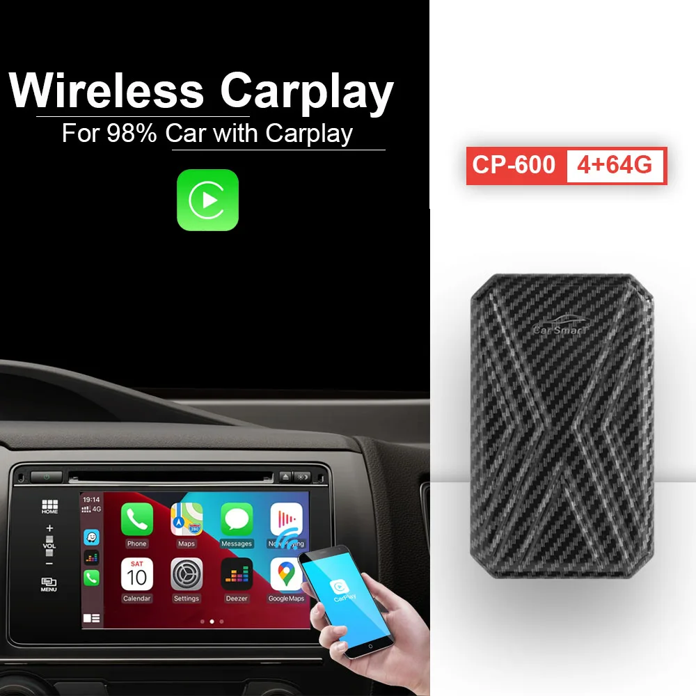 Carplay Ai Box Android Box Car Multimedia 4+64G Wireless Mirror link For Apple Carplay Android Auto for Audi Benz Mercedes VW
Carplay Ai Box Android Box Car Multimedia 4+64G Wireless Mirror link For Apple Carplay Android Auto for Audi Benz Mercedes VW