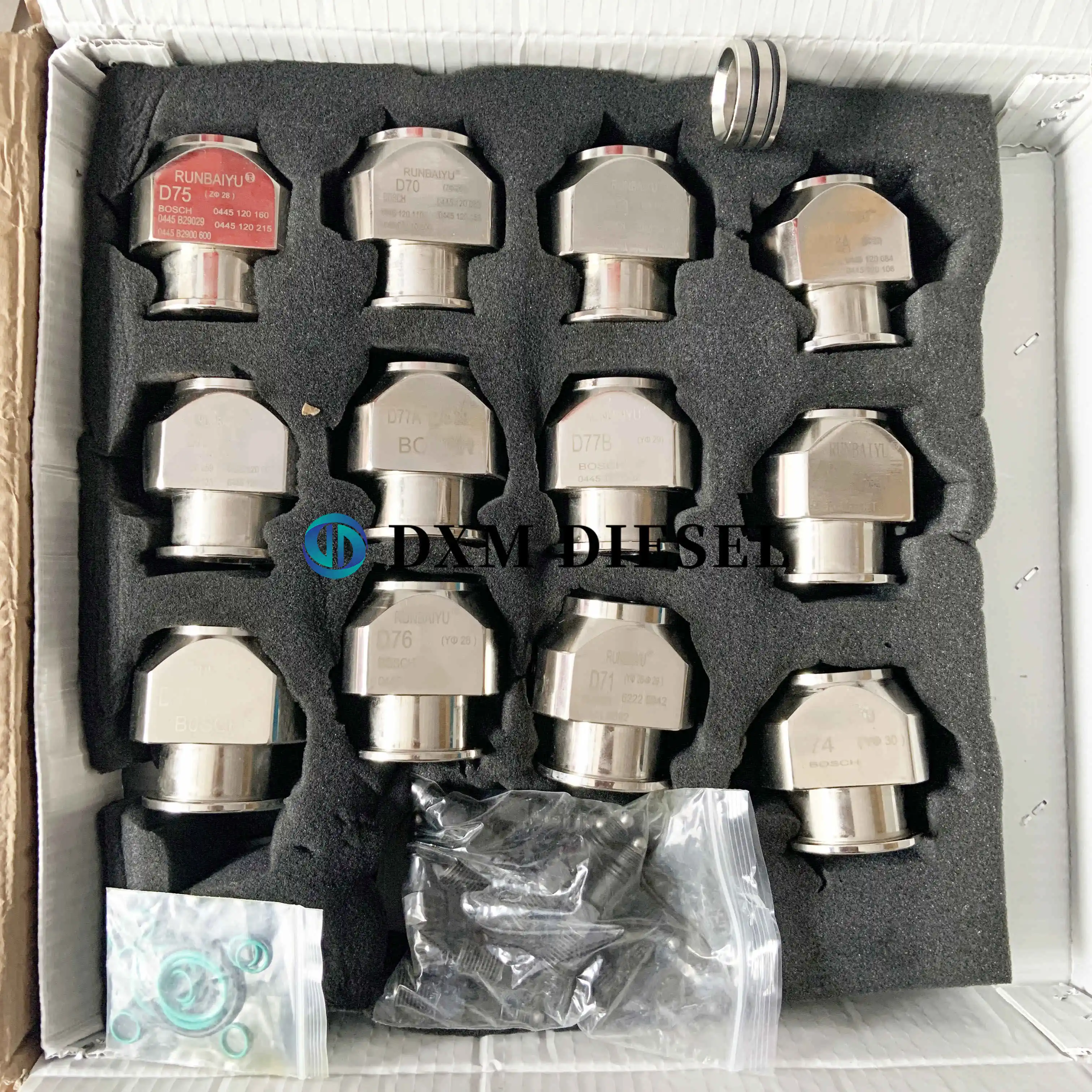 DXM 12pcs Common Rail Diesel Injector Clamps Injector Holders Adapters for Bosch Denso 
DXM 12pcs Common Rail Diesel Injector Clamps Injector Holders Adapters for Bosch Denso