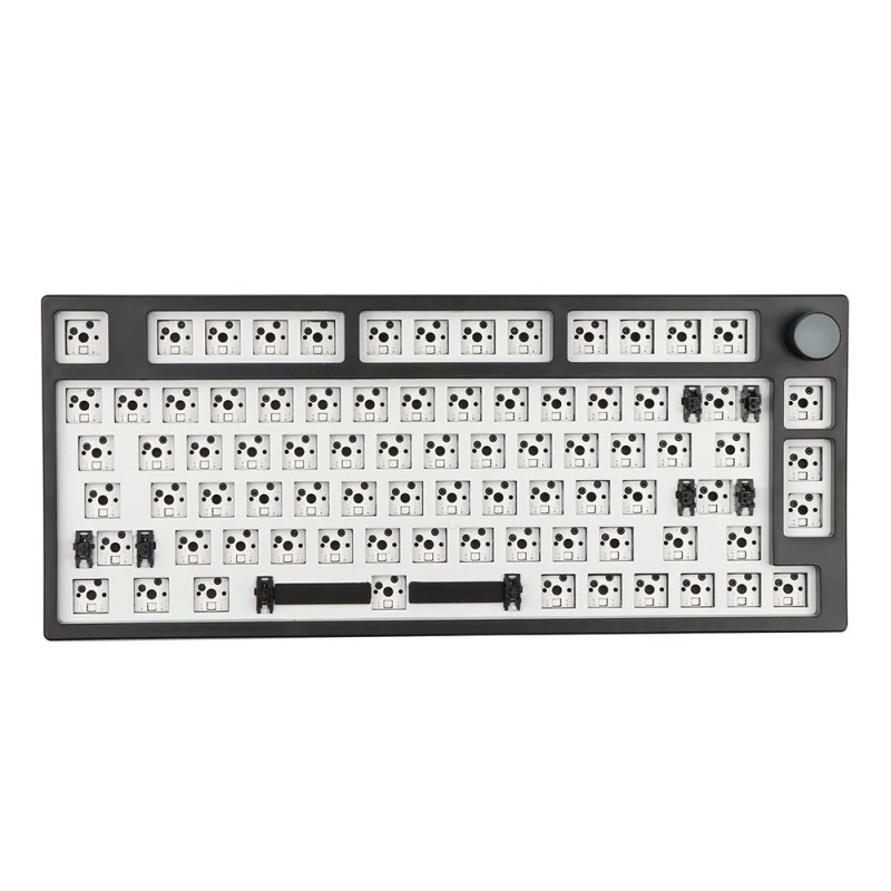 

EPOMAKER TH80 Pro Kit 75%, 80 клавиш, горячая распродажа, Bluetooth 5,0/2,4 ГГц/Type-C, Проводная Механическая клавиатура, набор «сделай сам», южная сторона, RGB