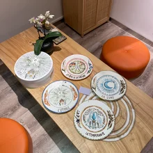 Tableware Household Dining Table Dinner Plate Western Cuisine Plate Steak Plate ceramic plate dinner set plates and dishes