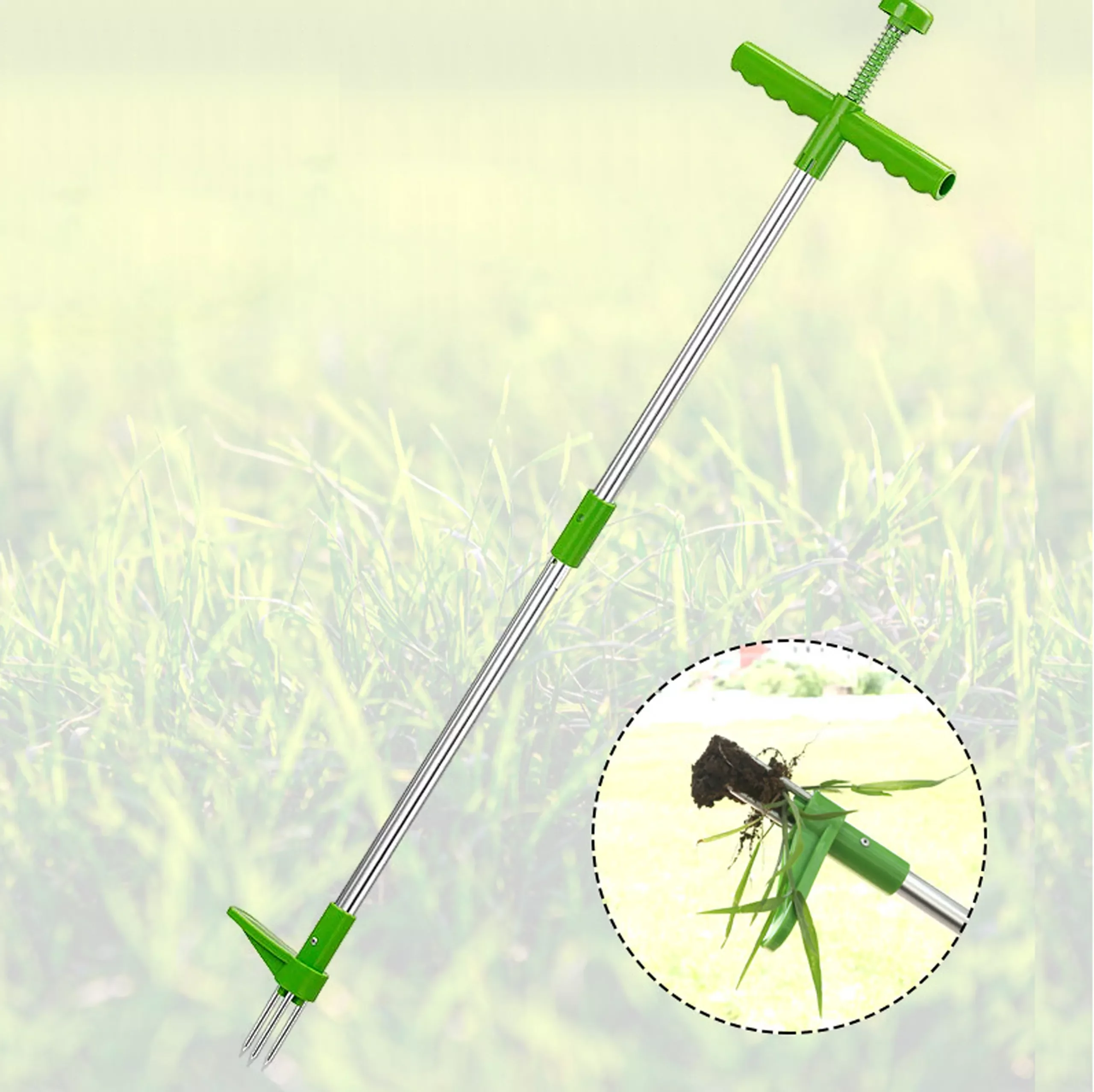 Remover Tool Outdoor Killer Claw Weeder Portable Manual Garden Long Handled Aluminum Lightweight Stand Up Weed Puller 1Pc
Remover Tool Outdoor Killer Claw Weeder Portable Manual Garden Long Handled Aluminum Lightweight Stand Up Weed Puller 1Pc