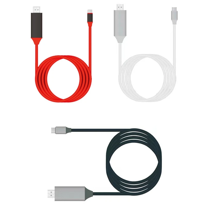 Кабель usb 3.1 4K HD с разъемами Type-C и HDMI для подключения к телефонам Android, кабель для устройства с одинаковым экраном, 2 м
Кабель usb 3.1 4K HD с разъемами Type-C и HDMI для подключения к телефонам Android, кабель для устройства с одинаковым экраном, 2 м