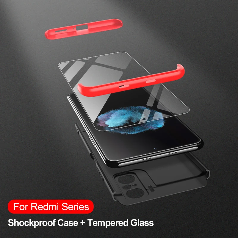 GKK Case For Xiaomi Redmi K30 K40 POCO F2 F3 Pro Full Body Protection Shockproof Cover For Xiaomi POCO F2 F3 Pro Case With Glass
GKK Case For Xiaomi Redmi K30 K40 POCO F2 F3 Pro Full Body Protection Shockproof Cover For Xiaomi POCO F2 F3 Pro Case With Glass