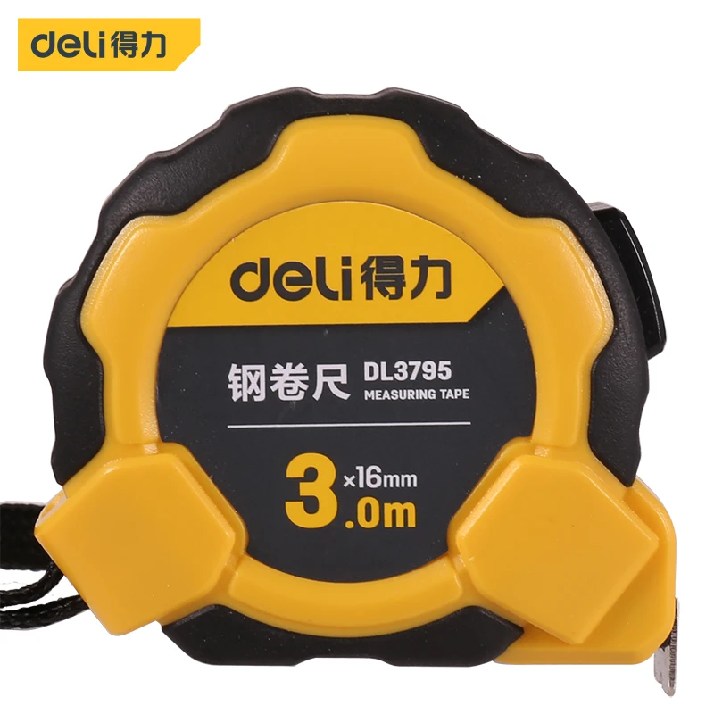 Deli 1 шт. 3 м стальная лента измерительная Выдвижная Бытовая цифровая рулетка измерительная многофункциональная деревообрабатывающие ручны...
Deli 1 шт. 3 м стальная лента измерительная Выдвижная Бытовая цифровая рулетка измерительная многофункциональная деревообрабатывающие ручны...