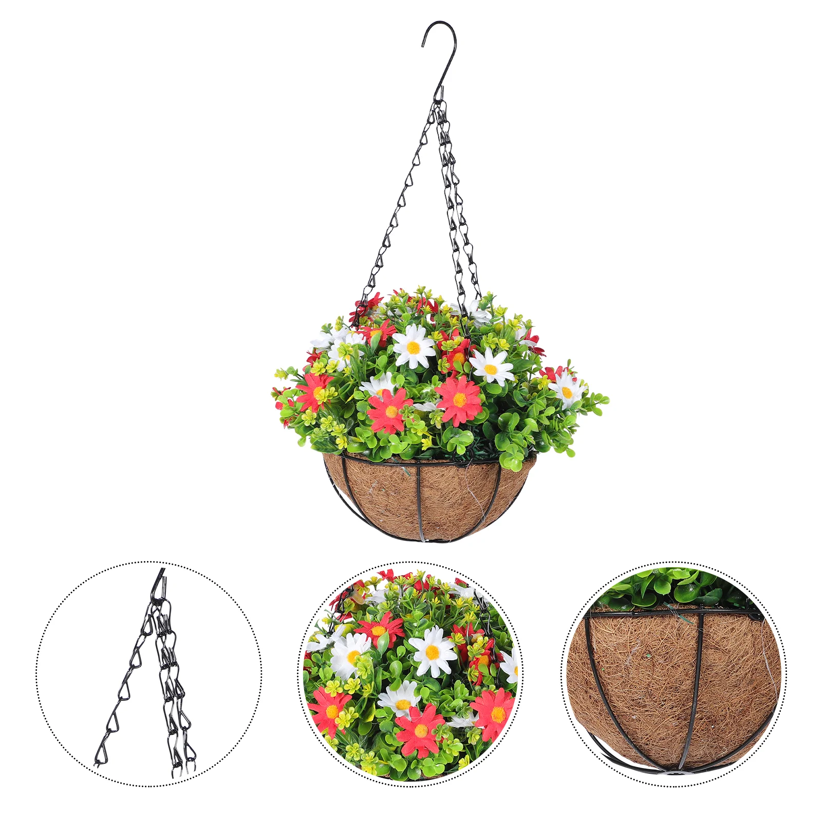 Hanging Flowers Baskets Fake Artificialbasket Plantoutdoor Pottedwinter Faux Pots Decoration Pot Flowerpot Flower Garden Pendant
Hanging Flowers Baskets Fake Artificialbasket Plantoutdoor Pottedwinter Faux Pots Decoration Pot Flowerpot Flower Garden Pendant