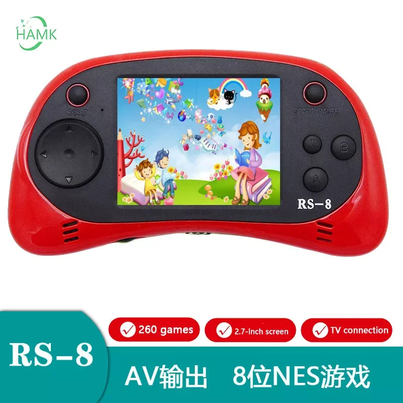 260 em 1 console de videogame retrô 2.7 Polegada console de jogos portátil 8 bit mini bolso portátil jogador de jogos portátil p
260 em 1 console de videogame retrô 2.7 Polegada console de jogos portátil 8 bit mini bolso portátil jogador de jogos portátil p