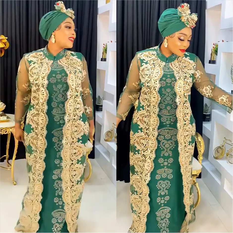 Африканские платья для женщин весна-лето африканские женские длинные платья из полиэстера с длинным рукавом и круглым вырезом платье макси...
Африканские платья для женщин весна-лето африканские женские длинные платья из полиэстера с длинным рукавом и круглым вырезом платье макси...