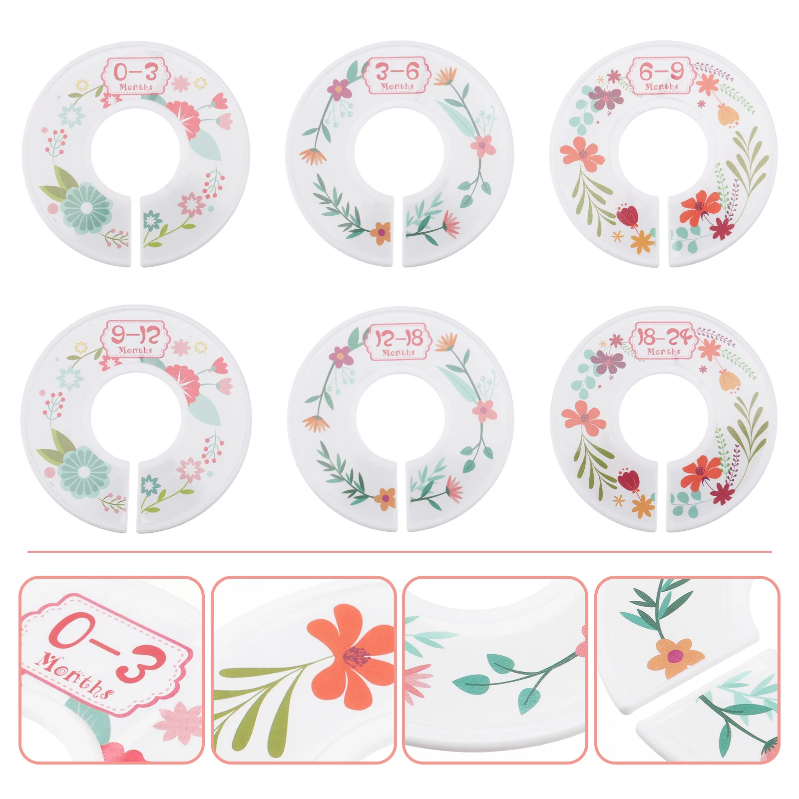 6 Pcs Baby Clothes Size Girl Toddler Clothes Baby Closet Dividers Girl Stickers Organizer Baby Clothes Age Dividers
6 Pcs Baby Clothes Size Girl Toddler Clothes Baby Closet Dividers Girl Stickers Organizer Baby Clothes Age Dividers