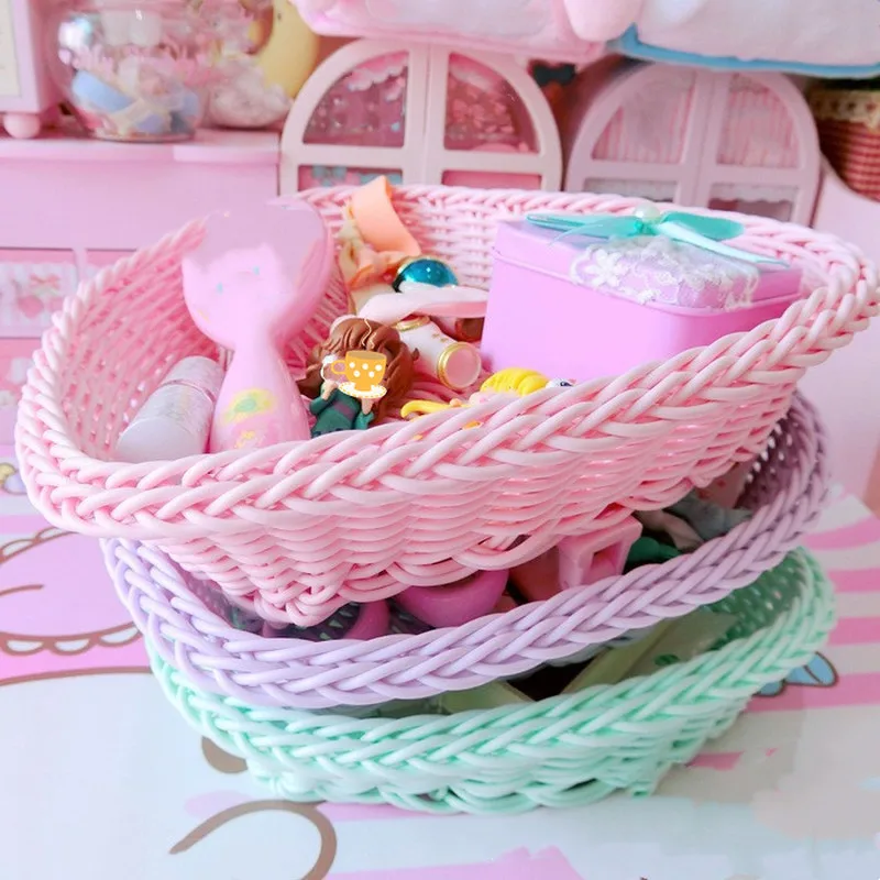 Love Heart Shape Basket Desktop Sweet Color Basket Photo Props for Home Storage Decoration Basket Nordic Storage Fruit Basket
Love Heart Shape Basket Desktop Sweet Color Basket Photo Props for Home Storage Decoration Basket Nordic Storage Fruit Basket