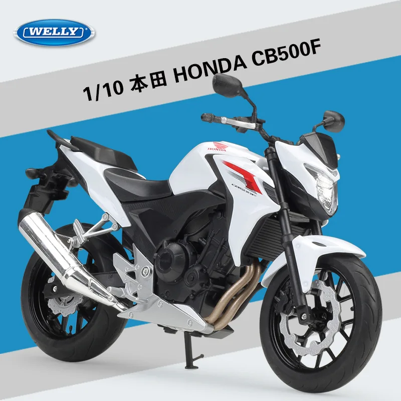WELLY1:10 Honda HONDA CB500F Motorcycle Simulation Alloy Model Toys for Kids 2 To 4 Years Old Diecast 1/10 Metal Hot Toys
WELLY1:10 Honda HONDA CB500F Motorcycle Simulation Alloy Model Toys for Kids 2 To 4 Years Old Diecast 1/10 Metal Hot Toys
