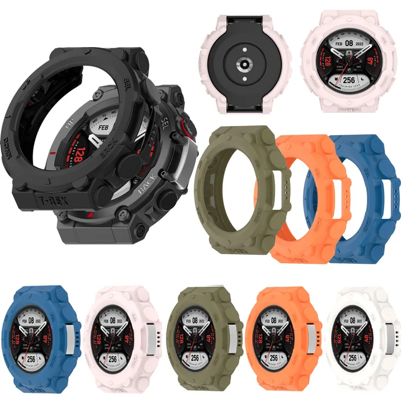 Soft TPU Silicone Case for Huami Amazfit T-Rex 2 Protective Edge Cover for Amazifit T rex 2 Cases Shatterproof Edge Bumper Shell
Soft TPU Silicone Case for Huami Amazfit T-Rex 2 Protective Edge Cover for Amazifit T rex 2 Cases Shatterproof Edge Bumper Shell