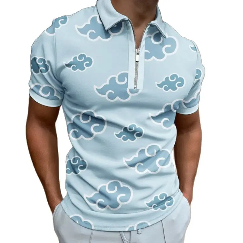 New Summer High Quality Men Polo Shirts High Street Casual Men Short Sleeve Turn-Down Collar Zipper Polo Shirt Men Street clothe
New Summer High Quality Men Polo Shirts High Street Casual Men Short Sleeve Turn-Down Collar Zipper Polo Shirt Men Street clothe
