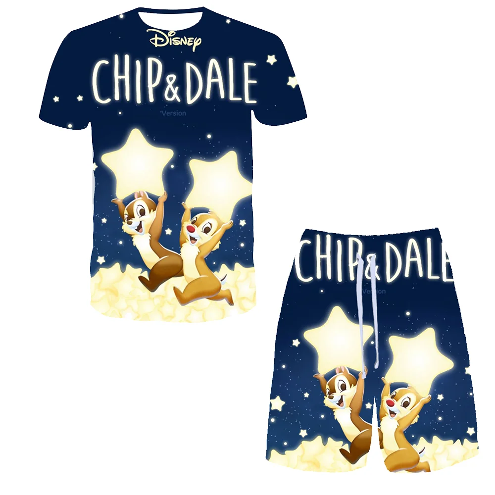 Fashion Disney Cartoon Chip n Dale 3D Printed Women Men T-shirt Sets Kids Casual Breathable Clothing Harajuku Beach Shorts Sets
Fashion Disney Cartoon Chip n Dale 3D Printed Women Men T-shirt Sets Kids Casual Breathable Clothing Harajuku Beach Shorts Sets