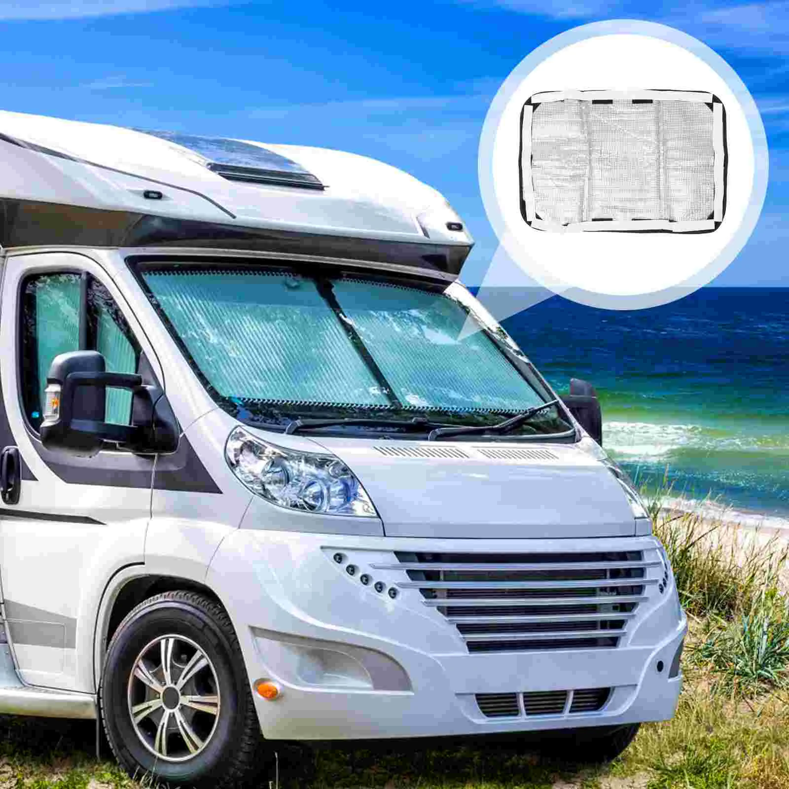 2pcs RV Window UV Protection Cover RV Window Cover Motorhome Door Window Shade RV Window Sun Shade RV Door Window Shade
2pcs RV Window UV Protection Cover RV Window Cover Motorhome Door Window Shade RV Window Sun Shade RV Door Window Shade
