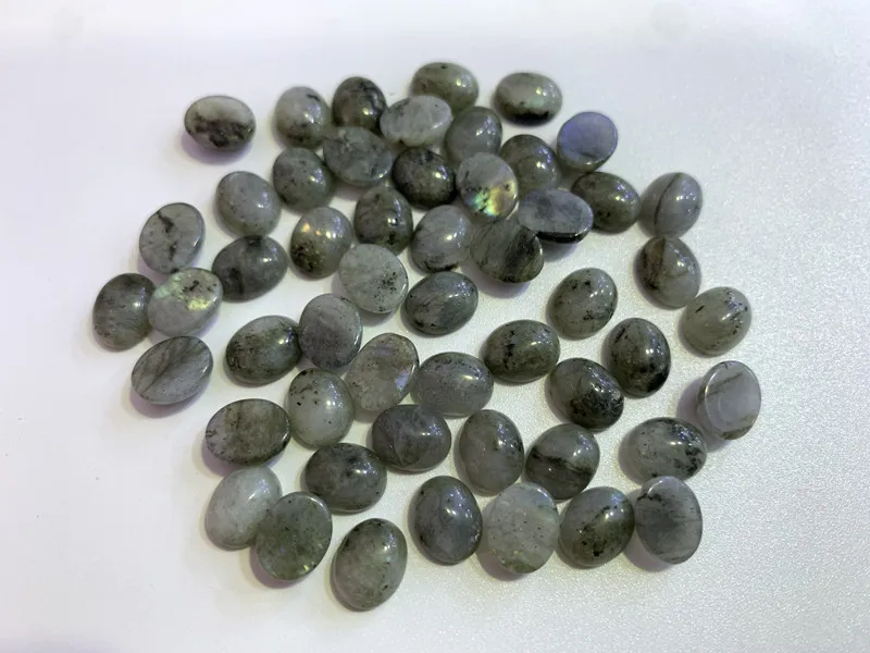 Wholesale 8x10mm Oval Shape Natural Stone Beads Real Labradorite Ring Face Gemstone For Inlay Jewelry Making
Wholesale 8x10mm Oval Shape Natural Stone Beads Real Labradorite Ring Face Gemstone For Inlay Jewelry Making