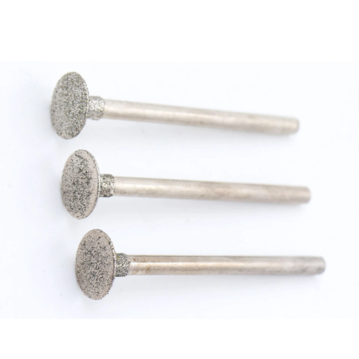 

5/10Pcs 2.35/3mm Shank H Needle Diamond Grinding Head Burr Polishing Abrasive Tools for Stone Jade Peeling Carving 0.5mm - 16mm