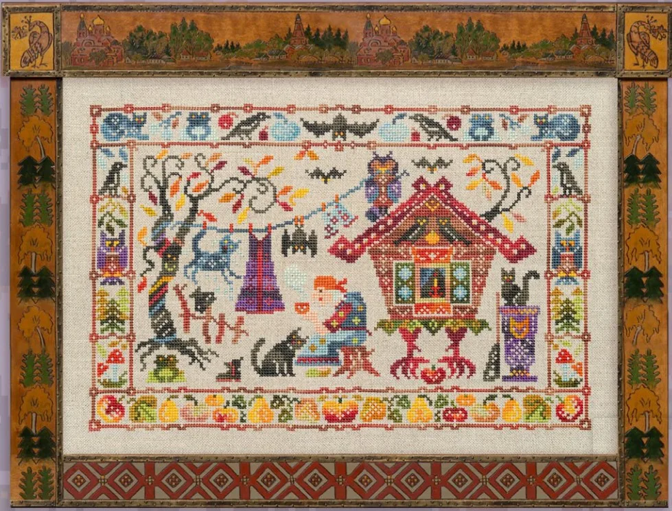 Unprinted Cotton Aida Hand Autumn October Forest Cross Stitch Kits,14, 16, 18, 22, 25, 28CT, DIY Fabric Craft Shop7
Unprinted Cotton Aida Hand Autumn October Forest Cross Stitch Kits,14, 16, 18, 22, 25, 28CT, DIY Fabric Craft Shop7