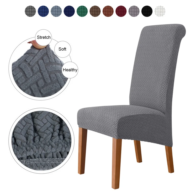 Universal High Elasticity Chair Cover Jacquard Fabric Removable Washable Seat Case Dining Room Kitchen Office Home Corn Flannel
Universal High Elasticity Chair Cover Jacquard Fabric Removable Washable Seat Case Dining Room Kitchen Office Home Corn Flannel