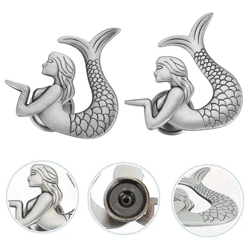 2Pcs Cabinet Knobs Mermaid Shaped Dresser Knobs Decorative Drawer Knobs 
2Pcs Cabinet Knobs Mermaid Shaped Dresser Knobs Decorative Drawer Knobs