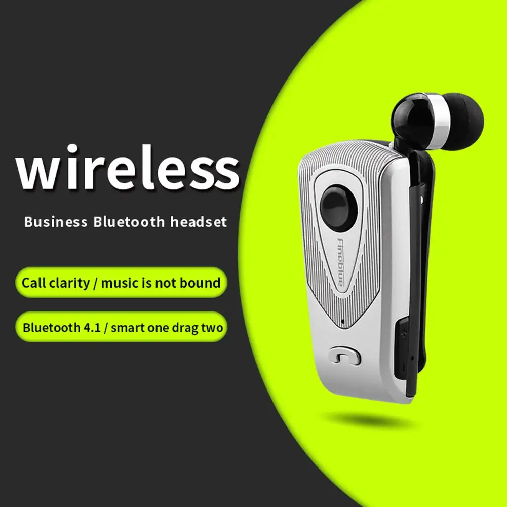 Fineblue F930 Wireless Business Bluetooth-compatible Headset Telescopic Clip Lavalier Earbud Noise Reduction Earphone Vibration
Fineblue F930 Wireless Business Bluetooth-compatible Headset Telescopic Clip Lavalier Earbud Noise Reduction Earphone Vibration