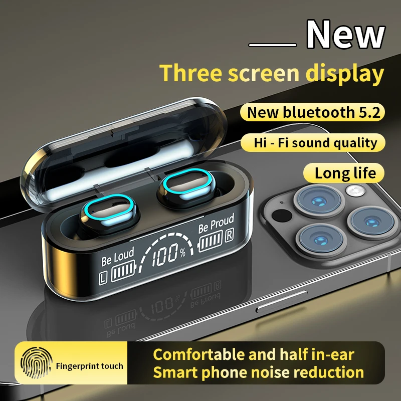 G35 Bluetooth Headset Wireless TWS Binaural Mini In-ear Digital Sports Headset Business Sport Handsfree Earbuds With Mic
G35 Bluetooth Headset Wireless TWS Binaural Mini In-ear Digital Sports Headset Business Sport Handsfree Earbuds With Mic