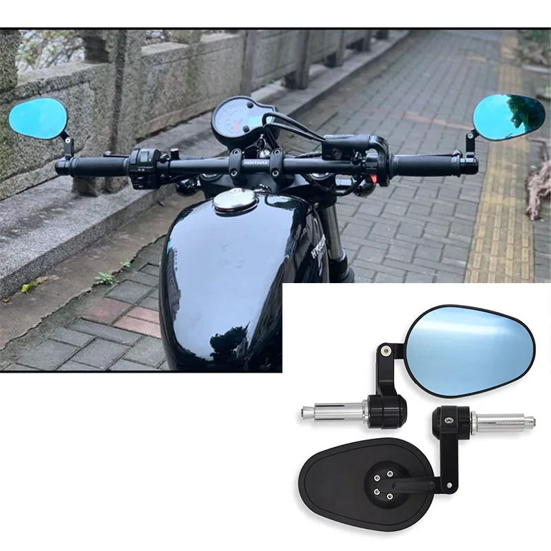 Retro Motorcycle Side Mirrors Clear Vision Metal Modified Accessories Adjustable Motorbike Handlebar Mirror Simple Installation
Retro Motorcycle Side Mirrors Clear Vision Metal Modified Accessories Adjustable Motorbike Handlebar Mirror Simple Installation